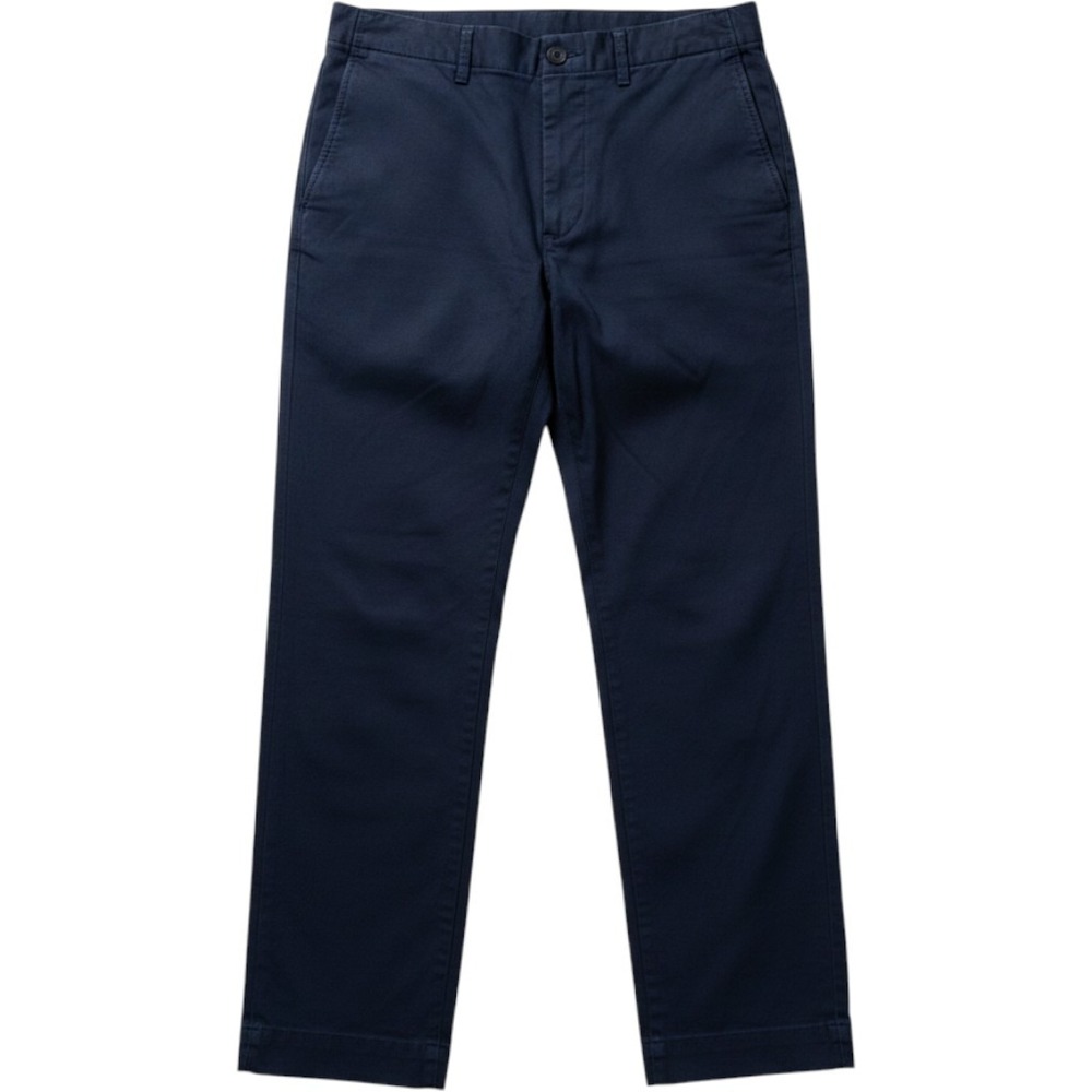 Buck Mason Mens Navy Blue Cotton Officer Chino Pants Size 33 BM14131.832